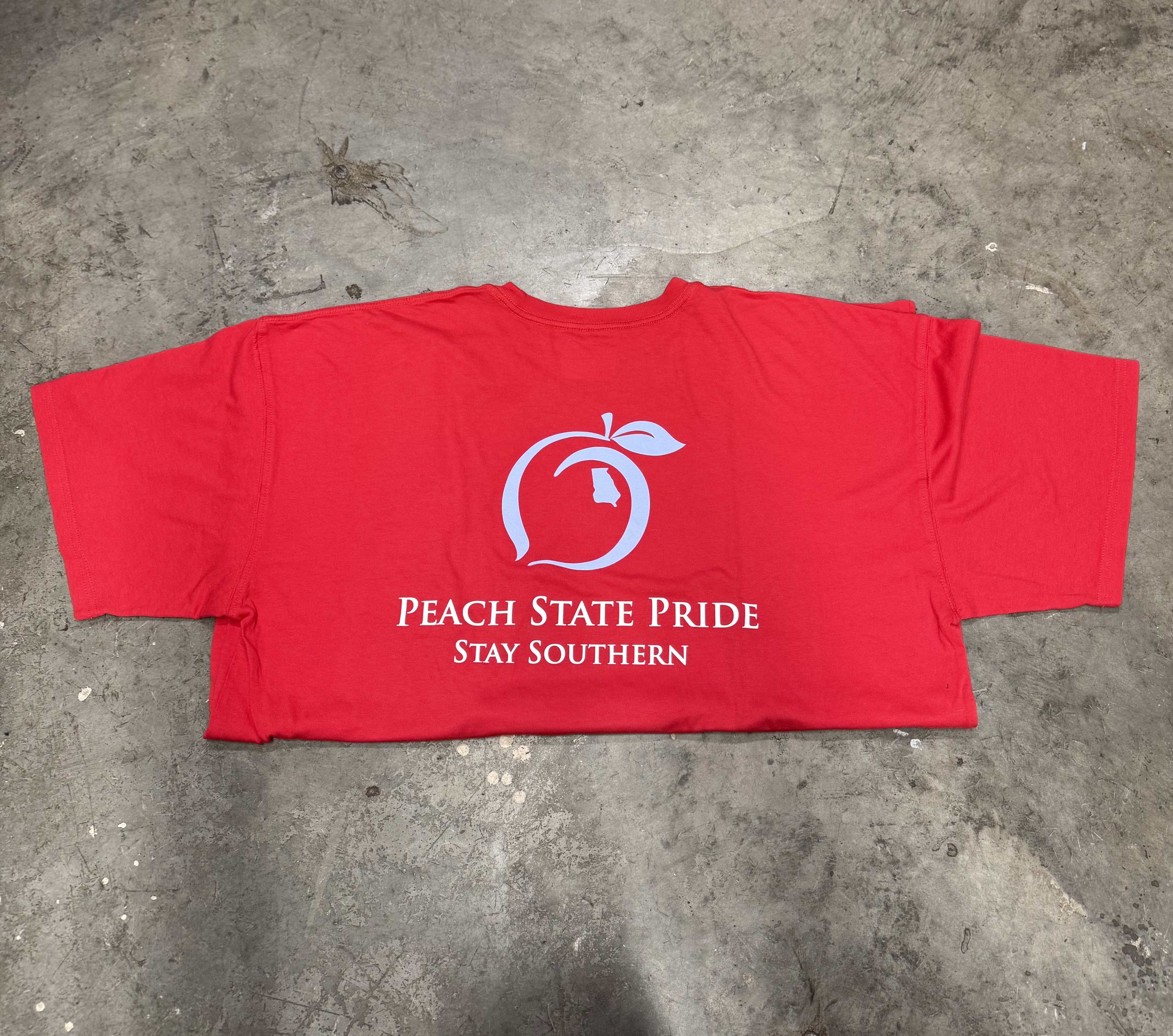 STAY SOUTHERN SS RED TEE XL
