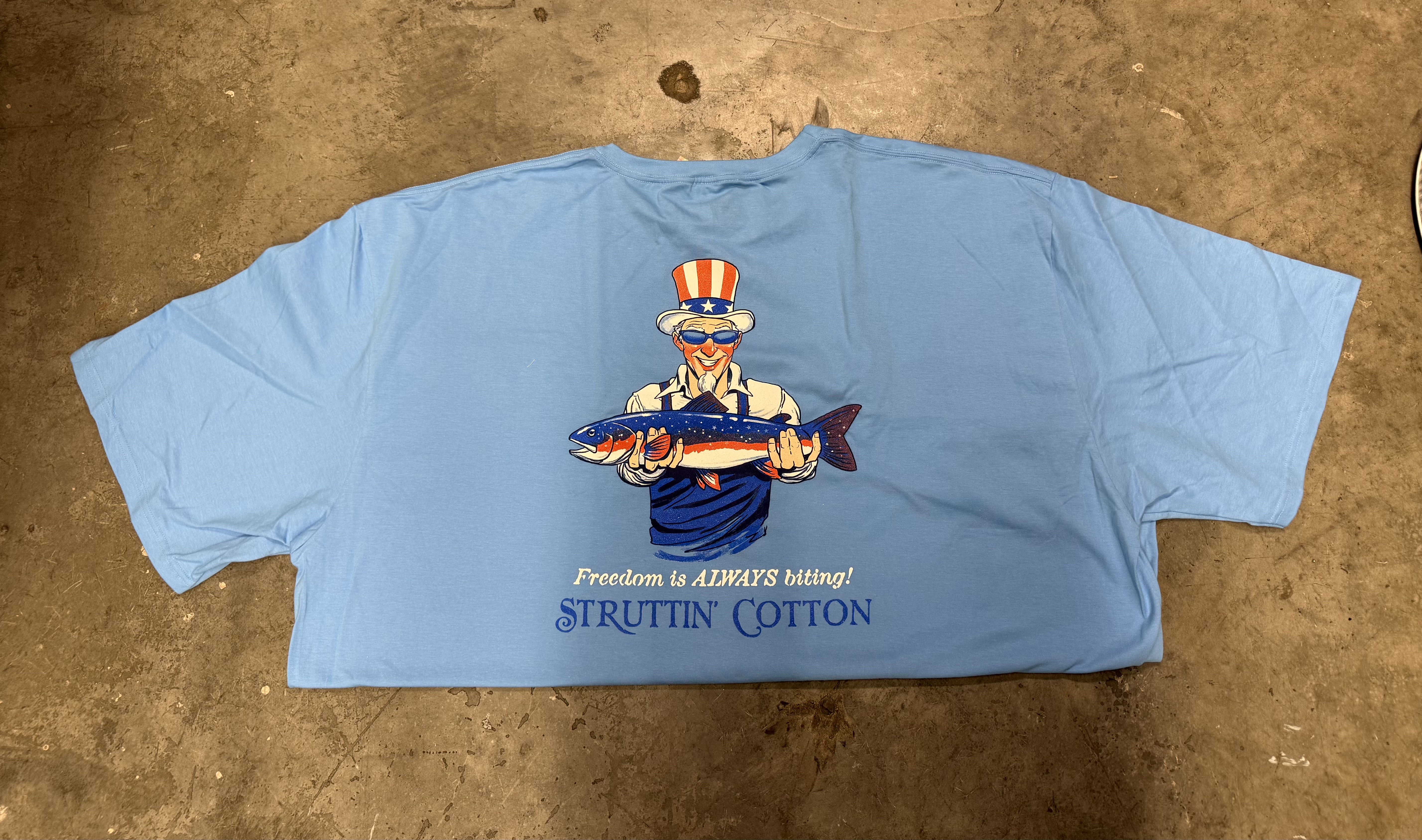 FISHING FOR FREEDOM TEE XXXL