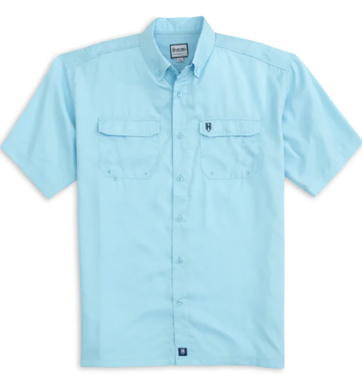 BEAUFORT S/S AZURE SHIRT