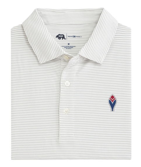 GRY FEATHER BIRDIE POLO LARGE