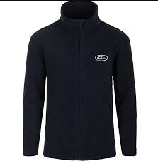 NAVY FULL ZIP FLEECE 14