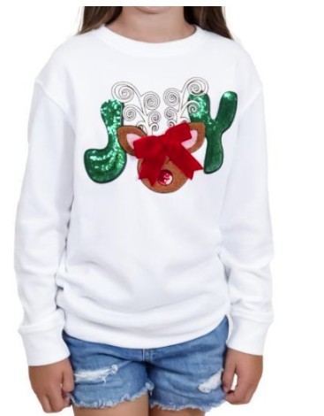 YTH JOY REINDEER SWEATER