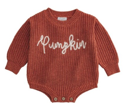 PUMPKIN SWEATER BUBBLE