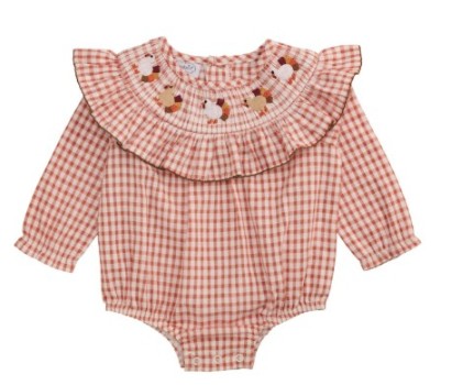 SMOCKED TURKEY BUBBLE