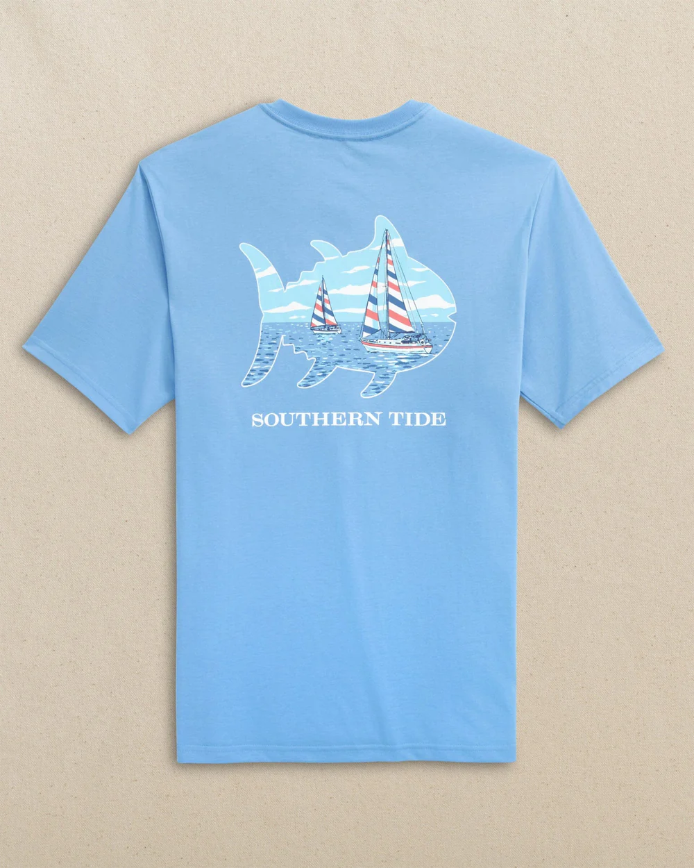OCEAN SAILBOAT SKIPJACK TEE