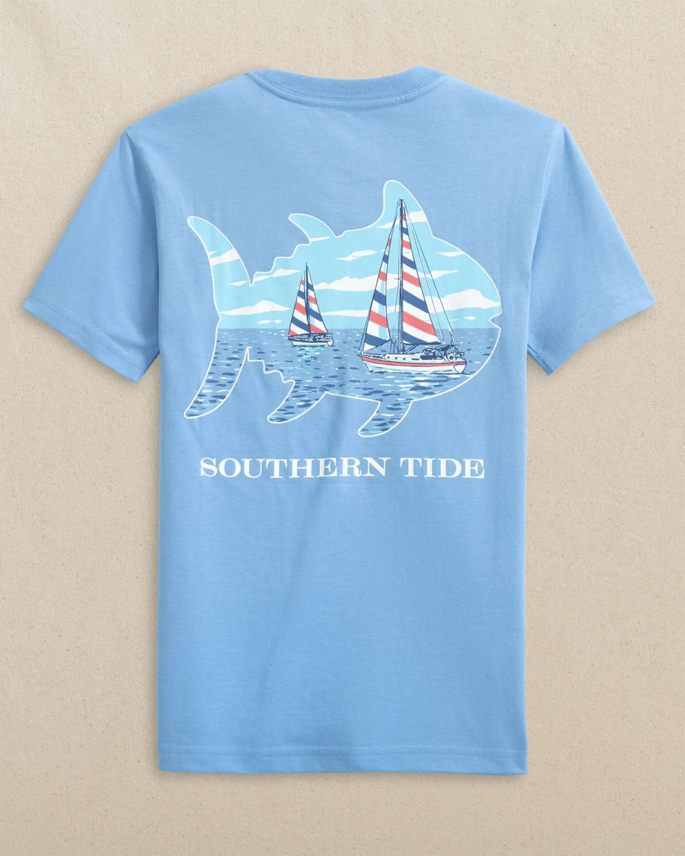 Y OCEAN SAILBOAT SKIPJACK TEE