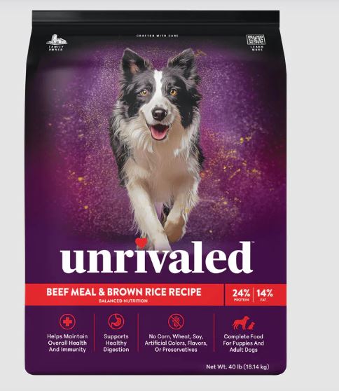 BEEF MEAL & RICE 40LB