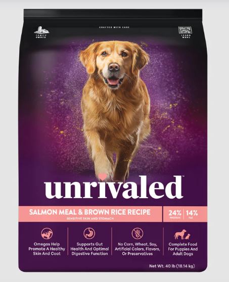 SALMON MEAL & RICE 40LB