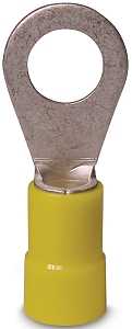 RING TERMINAL 12-10AWG 1/4IN