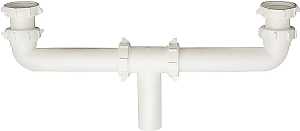 PLASTIC CENTER OUTLET 1-1/2IN