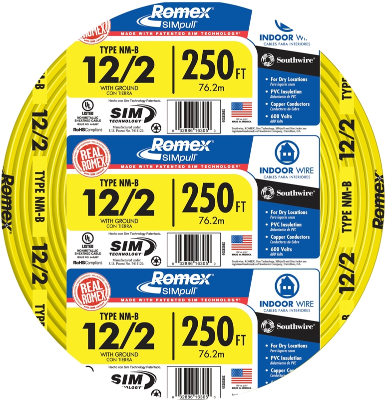 BUILDING WIRE 12AWG 250FT