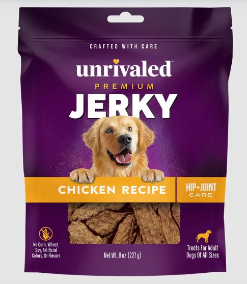 PREMIUM CHICKEN JERKY 8OZ
