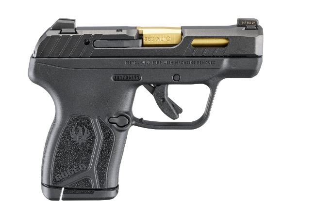 RUGER LCP MAX 380ACP GOLD/BLACK
