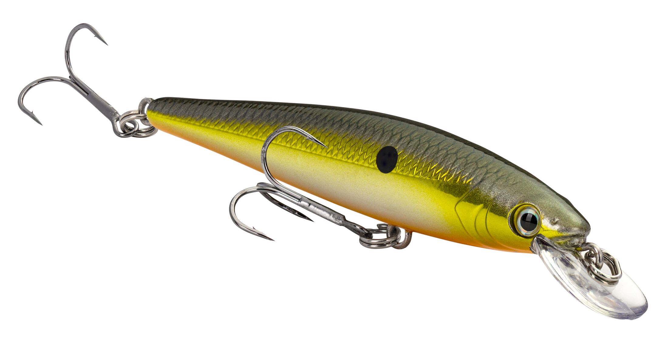 KVD JERKBAIT CHROME GOLD BLACK