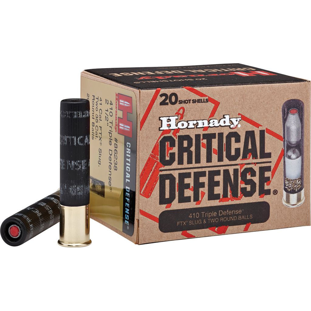 HORNADY CRITICAL DEFENSE 410GA
