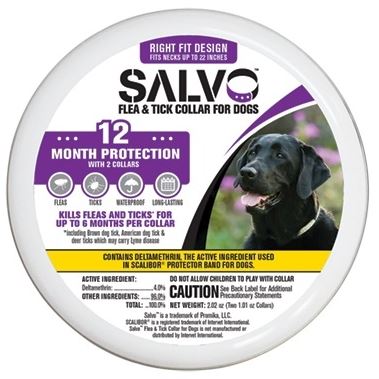 SALVO LARGE DOG FLEA & TICK COLLAR