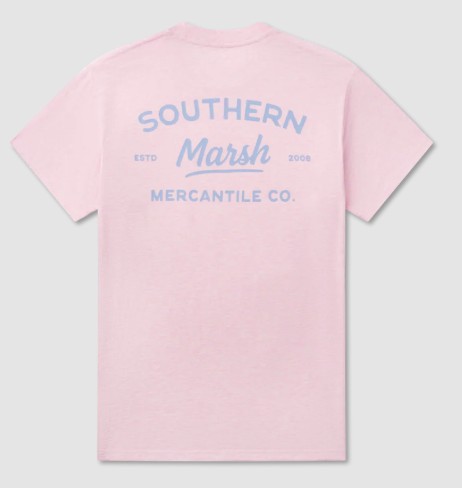 PINK BRANDING MERCANTILE TEE