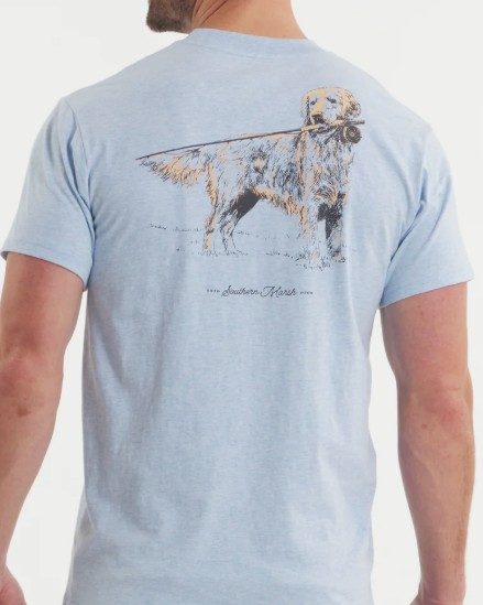 SKY BLUE GOLDEN DAYS TEE