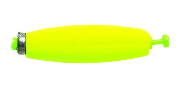 CHARTREUSE CIGAR FOAM FLOAT 2.5"