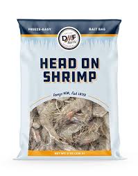 HEAD ON SHRIMP BAIT 8OZ BAG