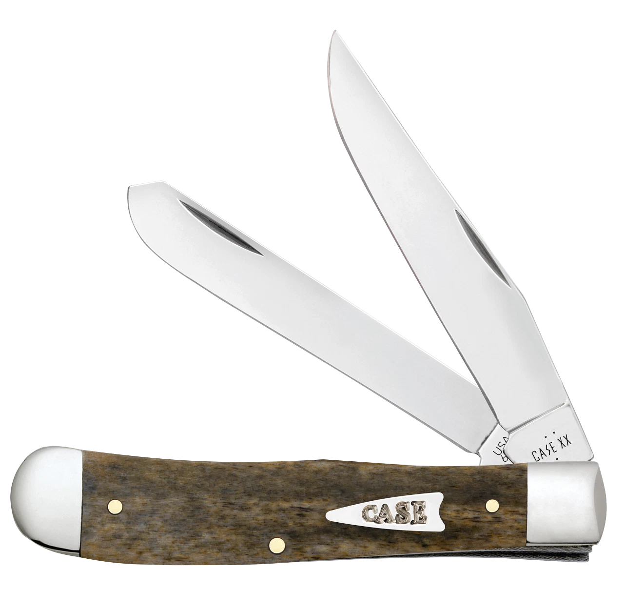 SMOOTH OLIVE GREEN BONE TRAPPER