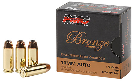 PMC 10MM JHP 170 GRN 25 RNDS