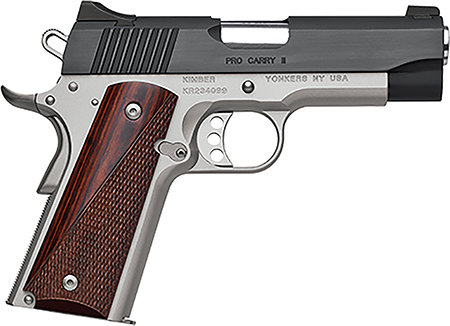 KIMBER PRO CARRY II 45ACP 7+1RDS