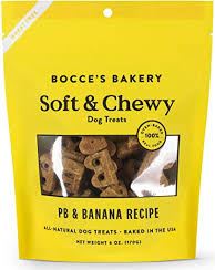 SOFT CHEW PB BANANA TREATS 6OZ
