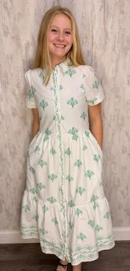 BLUE BELL BLOOMS JEMA DRESS