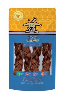 HONEY COATED BUFFALO CHEWS