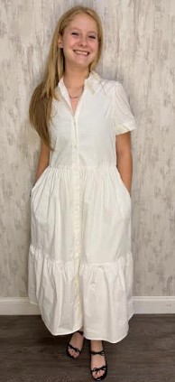 WHITE JEMA DRESS