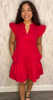RED SIERRA DRESS