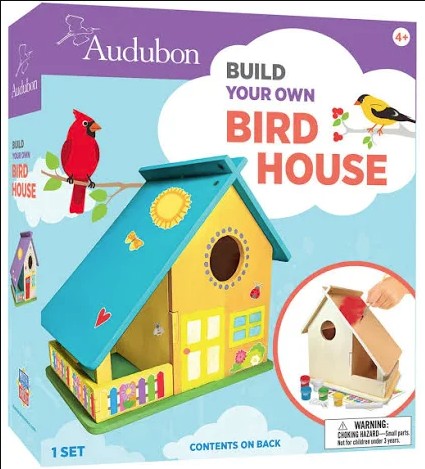 AUDUBON BIRD HOUSE WOOD