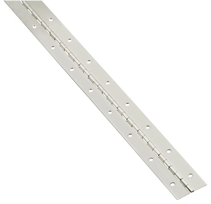 NICKEL HINGE 1-1/2X30IN
