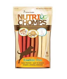 NUTRI CHOMPS MINI TWISTS ASST