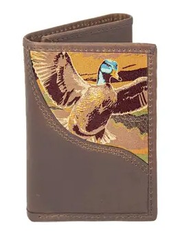 MALLARD TRIFOLD WOVEN WALLET