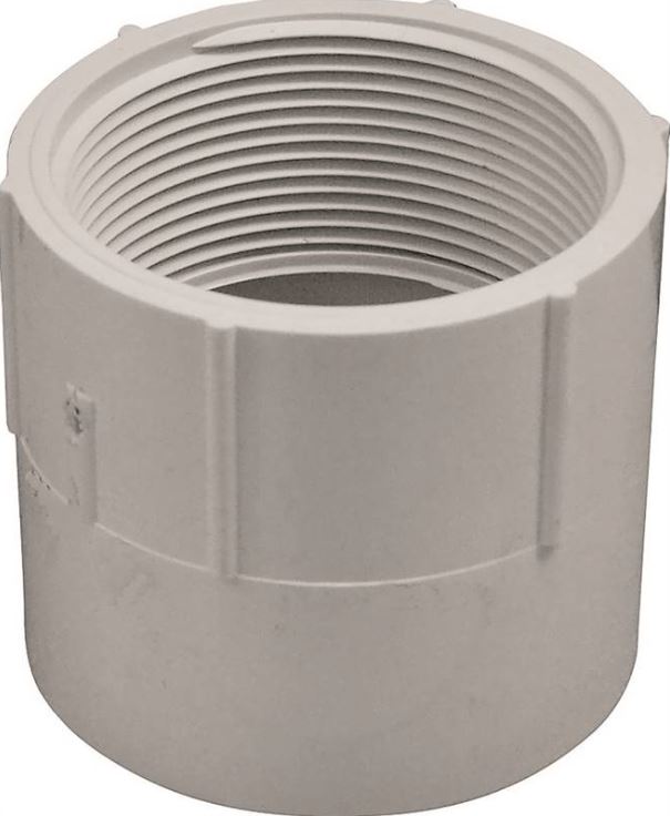 PVC SCH40 ADAPTER 2-1/2"