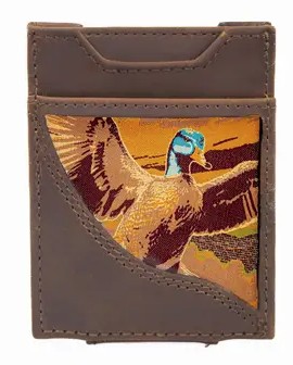 MALLARD WOVEN MAGNETIC WALLET