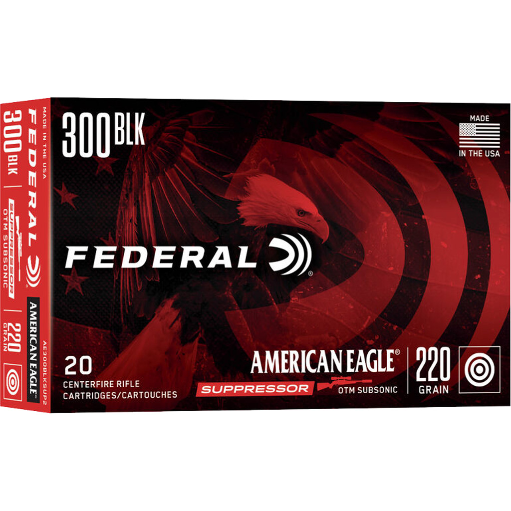 FEDERAL SUPPRESSED 300BLKOUT