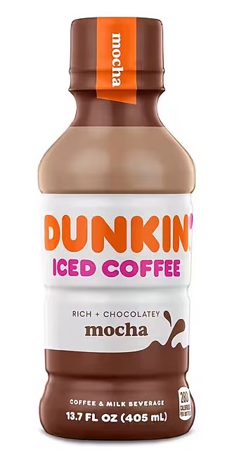 DUNKIN MOCHA ICED COFFEE