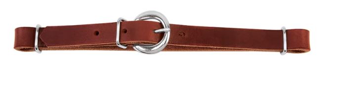 BURGUNDY LATIGO LEATHER CURB STR