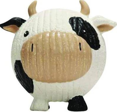 LARGE RUFF-TEX COW DOG TOY