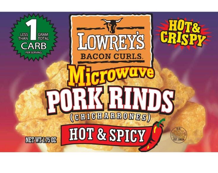 SPICY MICROWAVE PORK RINDS