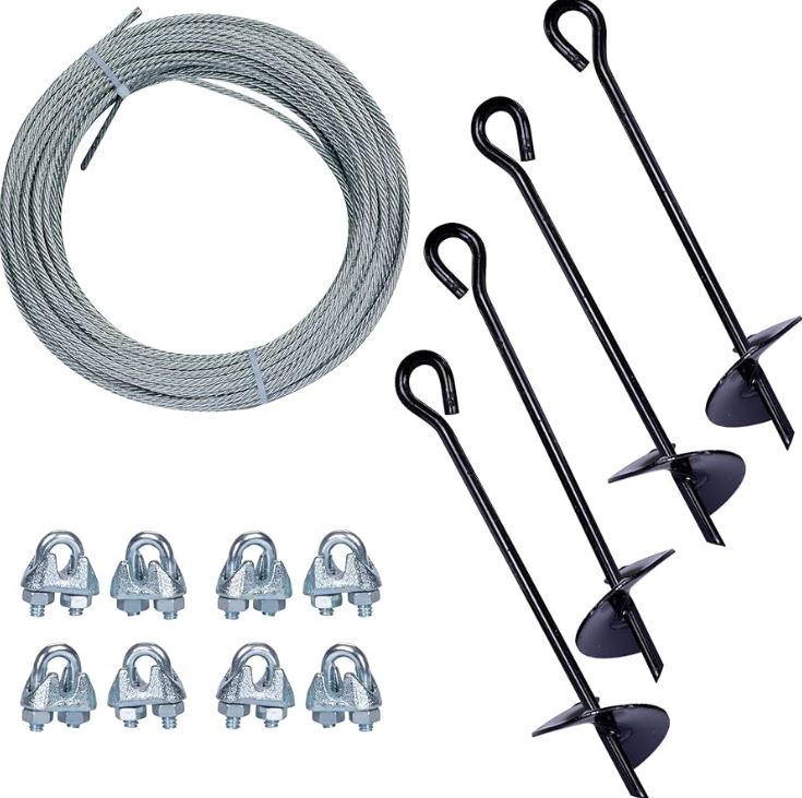 STORAGE BUILDING ANCHOR KIT