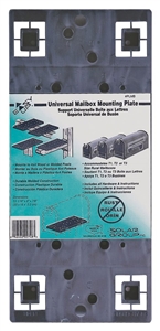 UNIVERSAL MAILBOX MOUNT BOARD