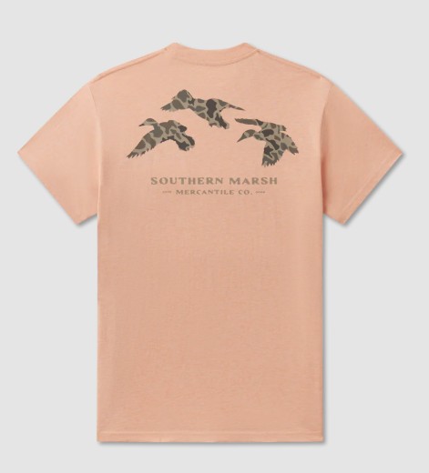 SHERBET CAMO FLYING DUCKS TEE
