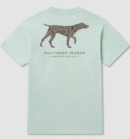 Y HONEYDEW CAMO POINTER TEE