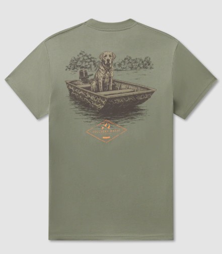 BAY GREEN PATIENT PUP TEE