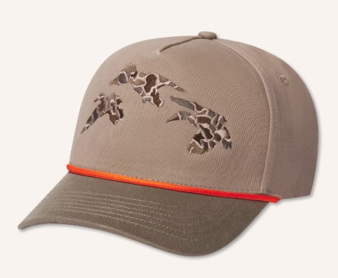 TAUPE THREE DUCKS CAMO HAT