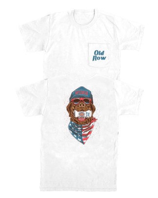 WHITE GBC RETRO CAN TEE